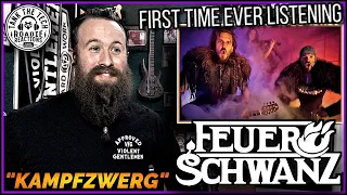 Feuerschwanz - "Kampfzwerg" | ROADIE REACTIONS [FIRST TIME EVER LISTENING]