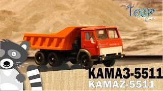 КАМАЗ 5511 масштабная модель и история автомобиля