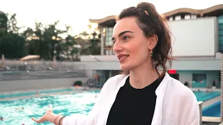 Известная поэтесса Анна Егоян впечатлена бассейном «Чайка»
