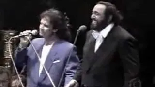 "Roberto Carlos y Luciano Pavarotti" "O sole mio" "Opera 1998"