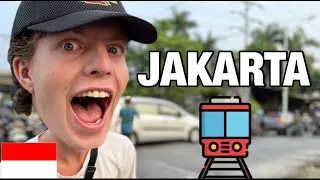 TRAIN IN JAKARTA *CRAZY*