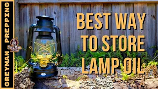 How To Store Lamp Oil | Dietz Original Oil Lantern