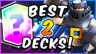TOP 2 DECKS in CLASH ROYALE to LEARN NOW! (October 2021)