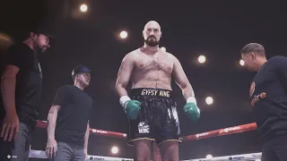 Undisputed (2023 Boxing Game) - Tyson Fury v Oleksandr Usyk Gameplay [4K60 HD ULTRA SETTINGS]