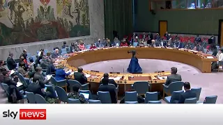 Watch live: UN Security Council holds meeting on the humanitarian crisis in Ukraine