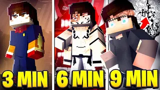 A CADA 3 MINUTOS FICO MAIS FORTE no NOVO JUJUTSU KAISEN de MINECRAFT !! ‹ Ine ›