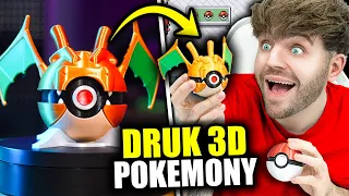 Zrobiłem EPICKIE GADŻETY Pokemon na DRUKARCE 3D!