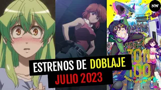 Estrenos de Anime con Doblaje Julio 2023