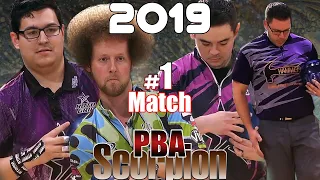 2019 Bowling - PBA Bowling Scorpion #1 B.J. Moore, Kris Prather, Kyle Troup, Bill O'Neill