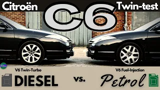 HEAD to HEAD Test - Which Citroën C6 is best Citroën C6 - petrol or diesel?