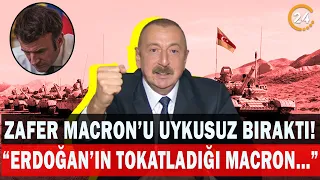 MACRON ŞOKTA! “Erdoğan'ın Ensesinden Tokatladığı Macron Yine Zırvalamış!”