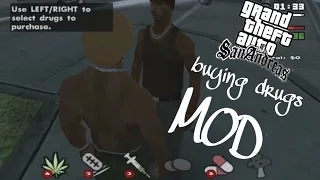 GTA San Andreas - Black Market Mod | Buying/Selling Drugs from Dealers Mod | PC
