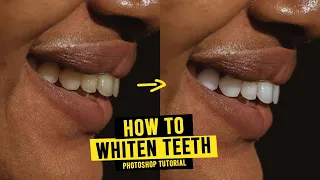HOW to WHITEN TEETH and EYES in Photoshop!  Teeth & Eyes Retouching Tutorial