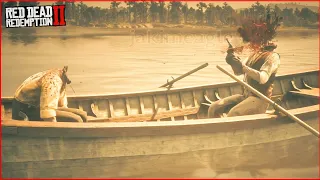 RDR2 - What A Shot In The Boat!
