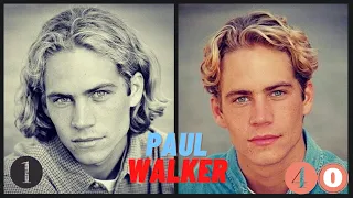 Paul Walker | Transformation From 1 To 40 Years Old Brian O'Conner