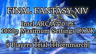 Final Fantasy XIV - Intel ARC A770 LE - DXVK 2.1 - 1080p Maximum Settings - Thornmarch (Hard)