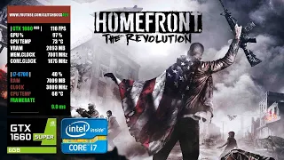 Homefront: The Revolution | GTX 1660 Super 6GB + i7-6700 + 16GB RAM