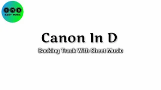 [Backing Track] Canon In D - Pachelbel [Free Sheet Music]