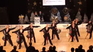 WDSF World Formation Latin 2011 - 1st place Zuvedra (HD)