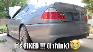 First Startup |  Copart BMW ZHP is Fixed (Kinda)