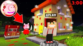 NIE ZAGLĄDAJ DO DOMKU PIGGY O 3:00 W MINECRAFT!