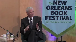 Jon Meacham and Evan Thomas in conversation at the 2023 New Orleans Book Festival