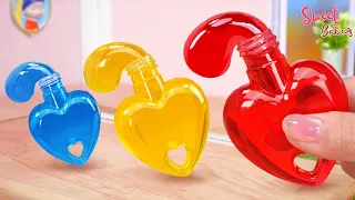 ❤️Honey Heart Jelly💛Beautiful Miniature Honey Heart Jelly Ideas Decorating Recipe💙By Sweet Baking