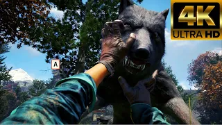 Far Cry 4 All Animals Attack & Bite Animations