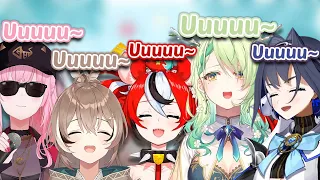 Kronii and the Girls try to mimic each other in Off Collab and it's amazing