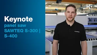 Introducing the NEW SAWTEQ S-300 and S-400 panel saws | Keynote Presentation