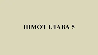 ШМОТ ГЛАВА 5