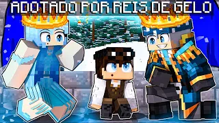 STHAN foi ADOTADO pelos REIS de GELO no Minecraft!