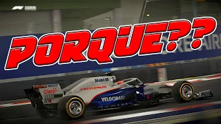 F1 2021 - MY TEAM - GP DE SINGAPURA 50% - DEU A LÓGICA! - EP 167