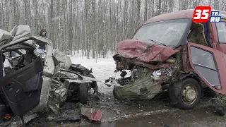 Трое человек погибло и 9 пострадало в ДТП возле моста через р. Суда под Череповцом