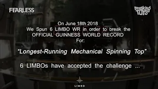 LIMBO breaks the official GUINNESS WORLD RECORD.