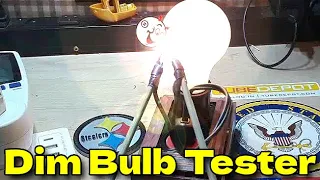 Let's Build A Current Limiting And Warning Device (Dim Bulb Tester)