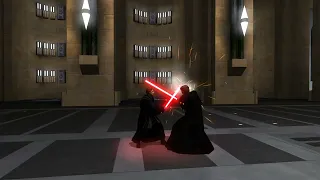 Jedi Academy Dark Anakin vs Dark Kyle