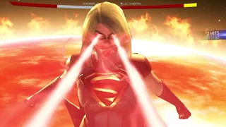 Injustice 2 Super Girl vs Cheetah