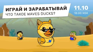 Играй и зарабатывай — что такое Waves Ducks