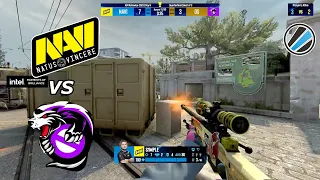 NAVI vs Outsiders - HIGHLIGHTS - OVERPASS - QUARTER FINAL - IEM Katowice 2023 CSGO.