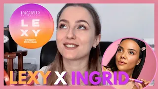 ✨LEXY X INGRID - kremowy bronzer I czy DROGO równa się DOBRZE? 🤑