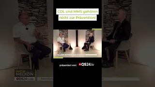 CDL und MMS gehören nicht zur Prävention! | QS24 - Schweizer Gesundheitsfernsehen | #shorts