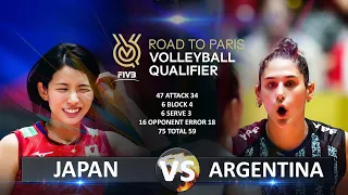 Japan vs Argentina | Women's OQT 2023