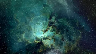 Space Ambient Music Voyage - NIGHT MIX 5 - [ Relaxing Animated 3D Space Visuals ]