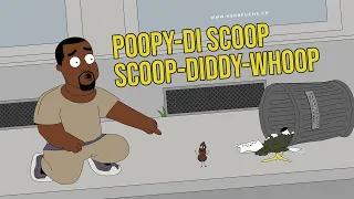 Kanye raps with Poop for 1 hour
