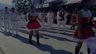 Banda Latina Ensamble Musical en Desfile Navideño, Camojá, Huehuetenango 2018