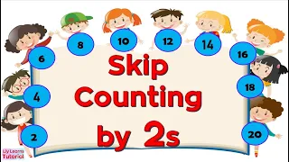 Learn Skip Counting by Twos  ||  Skip Count by 2s  ||  Multiples of 2  || Liy Learns Tutorial