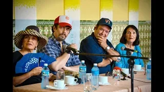 Benicio del Toro comparte junto a actores de Cuba experiencias en el cine