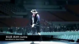 Michael Jackson Billie Jean Rehearsal 1999 [ Soundcheck ]