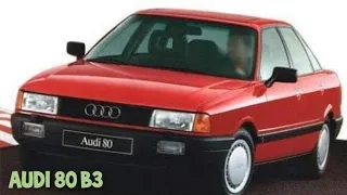 1987 Audi 80 B3 - test // reportage (ENG subtitles)